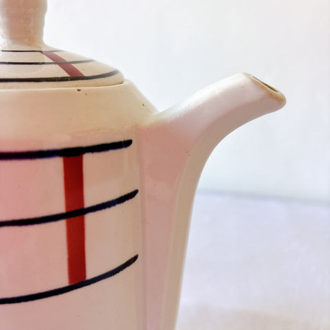 アンティーク コーヒーポット 側面 注ぎ口