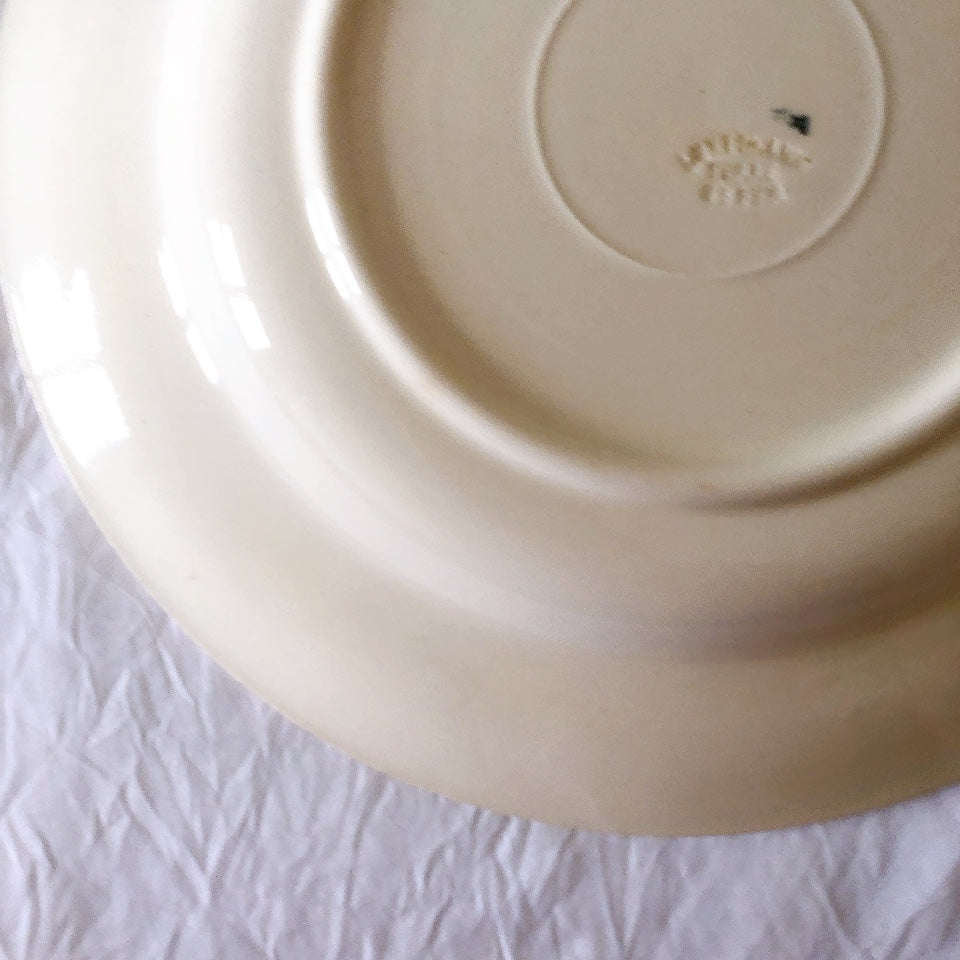 フランスアンティーク ロンシャン LONGCHAMP "Versailles Ennege"ヴェルサイユ　エネジェ クルーズプレート　フランスアンティーク食器 ブロカントアンティーク