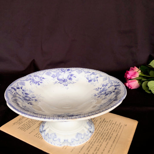 フランスアンティークコンポティエ、コンポ―ト皿 フランスアンティーク食器 ブロカント 蚤の市