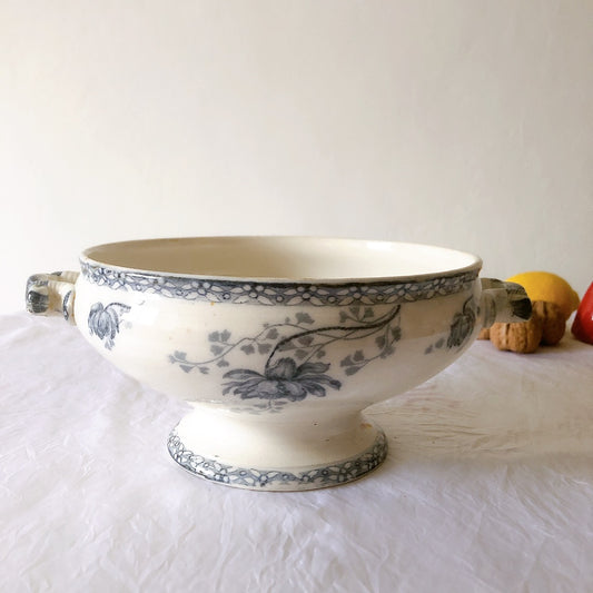 フランスアンティーク U&Cサルグミンヌ レギュミエール ”ROYAT” ロワイヤ フランスアンティーク食器 ブロカント 蚤の市