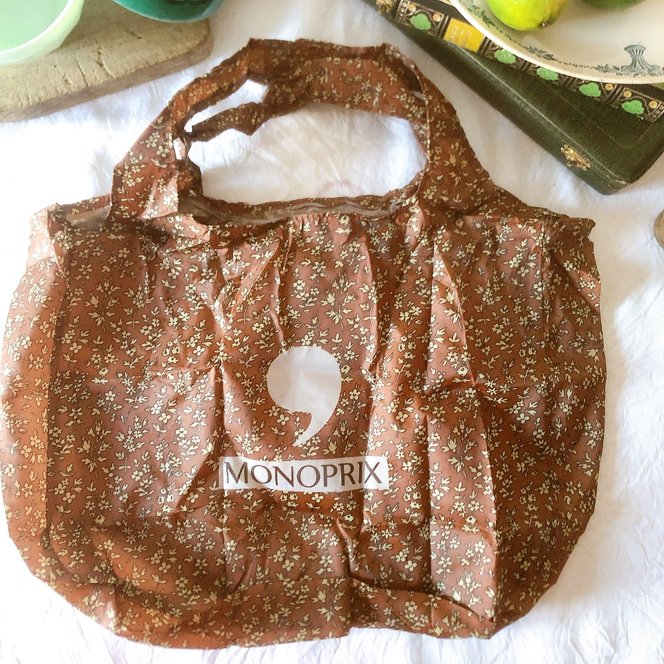 フランス モノプリ（MONOPRIX）エコバック エッフェル塔  フランス土産 フランスエコバック エッフェル塔柄エコバック