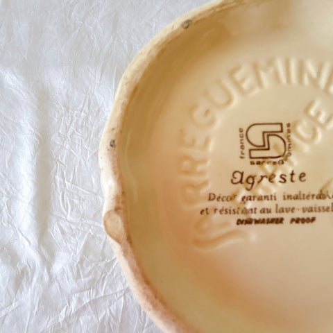 ディゴワンサルグミンヌ Digoin＆sarreguemines アグレスト コーヒー/ティーポット フランスアンティーク食器 フランス蚤の市・ブロカント
