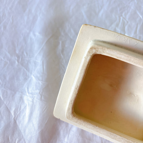 フランスアンティーク Badonviller バドンヴィレー CAFE キャニスター アールデコ 陶器 コーヒー保存容器 フレンチキッチンヴィンテージ