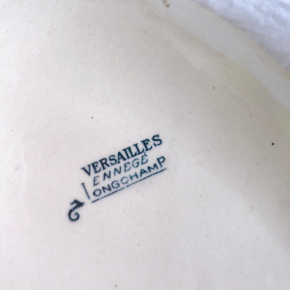 フランスアンティーク ロンシャン LONGCHAMP "Versailles Ennege"ヴェルサイユ　エネジェ ラヴィエ フランスアンティーク食器 ブロカントアンティーク