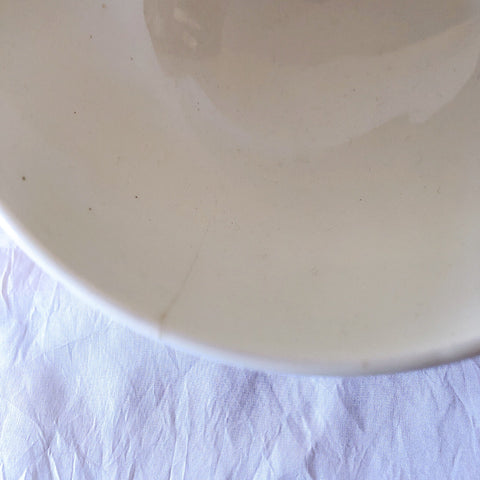 ご予約フランス アンティークカフェオレボウル  ピンクxマロン アンティーク食器　ヴィンテージ食器　ブロカントアンティーク　蚤の市