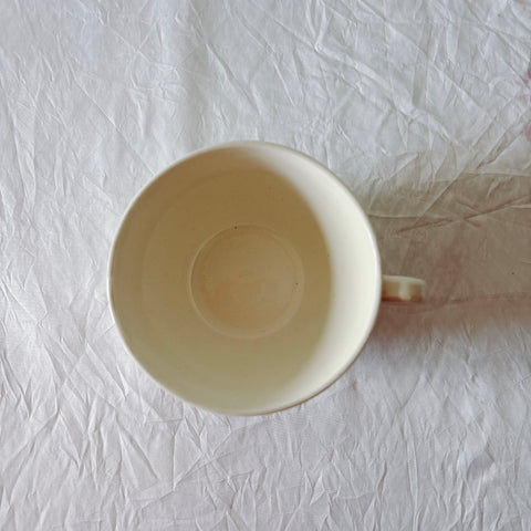 ディゴワンサルグミンヌ バスク柄 コーヒーカップ 200ml『ルージュ・マリン』 フランスアンティーク食器 蚤の市　ブロカント　バスク柄食器