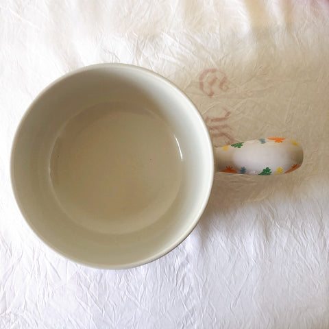 フランス　ルクルーゼ ヴィンテージ ホーロー鍋　フォンデュ鍋大型　フランスアンティーク　ブロカント　蚤の市　