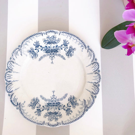 サンタマンアマージュREGENCE(レジャンス) ディナープレート C フランスアンティーク食器 ブロカント 蚤の市