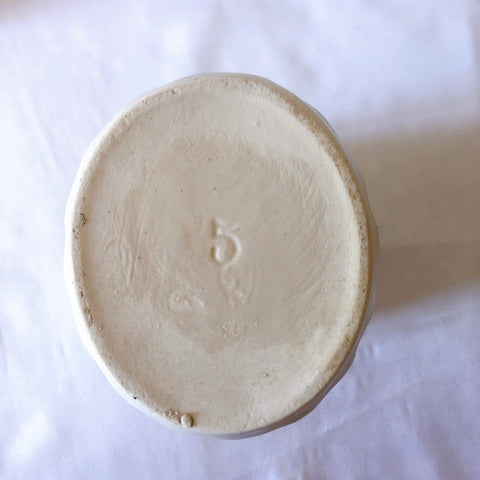 フランスアンティーク 陶器キャニスター ローズ柄 PATE フランスアンティーク食器 ブロカント 蚤の市