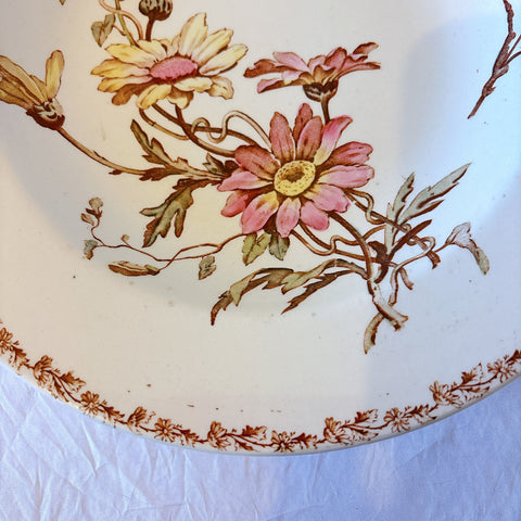 リュネヴィル  マーガレット MARGUERITE スーププレート フランスアンティーク食器　蚤の市　ブロカント