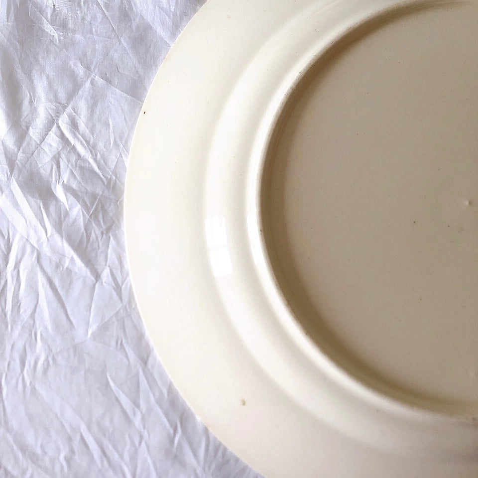 フランスアンティーク ロンシャン LONGCHAMP "Versailles Ennege"ヴェルサイユ　エネジェ 大皿 フランスアンティーク食器 ブロカントアンティーク