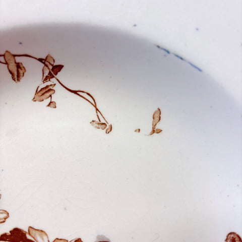 リュネヴィル  マーガレット MARGUERITE スーププレート フランスアンティーク食器　蚤の市　ブロカント