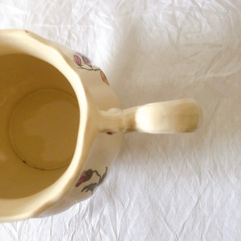 ディゴワンサルグミンヌ Digoin＆sarreguemines アグレスト ミルクポット　クリミエ フランスアンティーク食器 フランス蚤の市・ブロカント