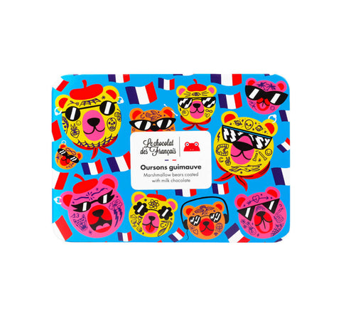 ル・ショコラ・デ・フランセ Le chocolat des français マシュマロくま　12個入り　フランスチョコレート　フランス土産　プレゼント　バレンタイン