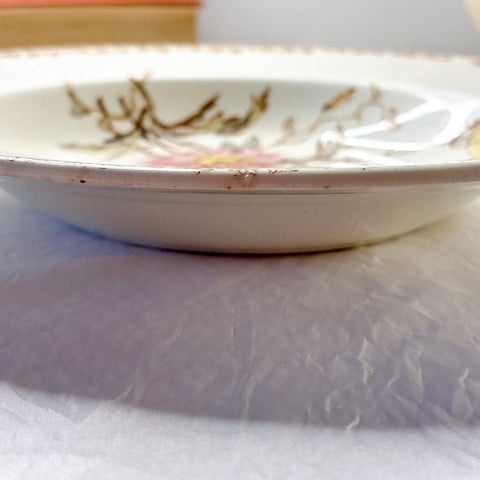 リュネヴィル  マーガレット MARGUERITE スーププレート フランスアンティーク食器　蚤の市　ブロカント