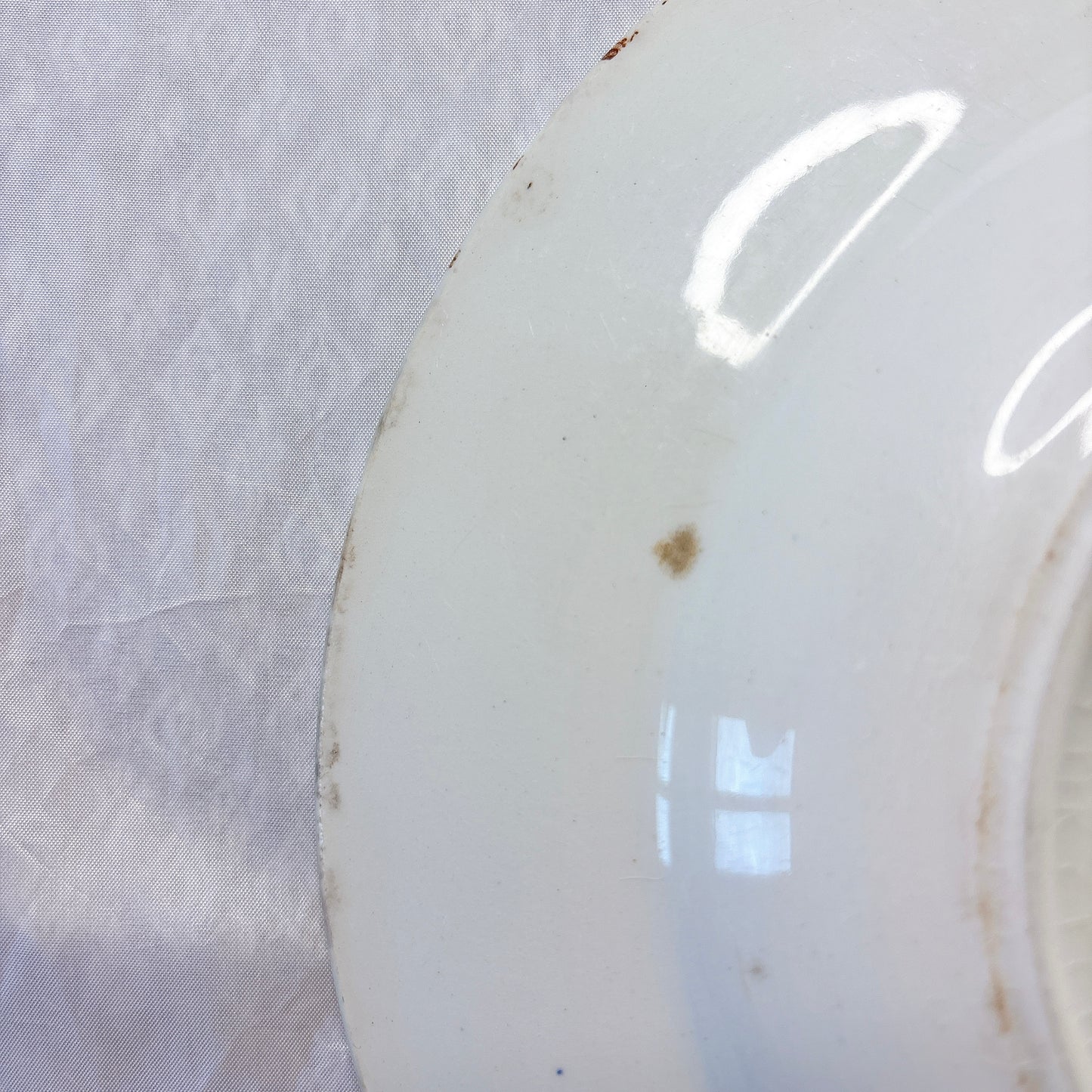 リュネヴィル  マーガレット MARGUERITE スーププレート フランスアンティーク食器　蚤の市　ブロカント