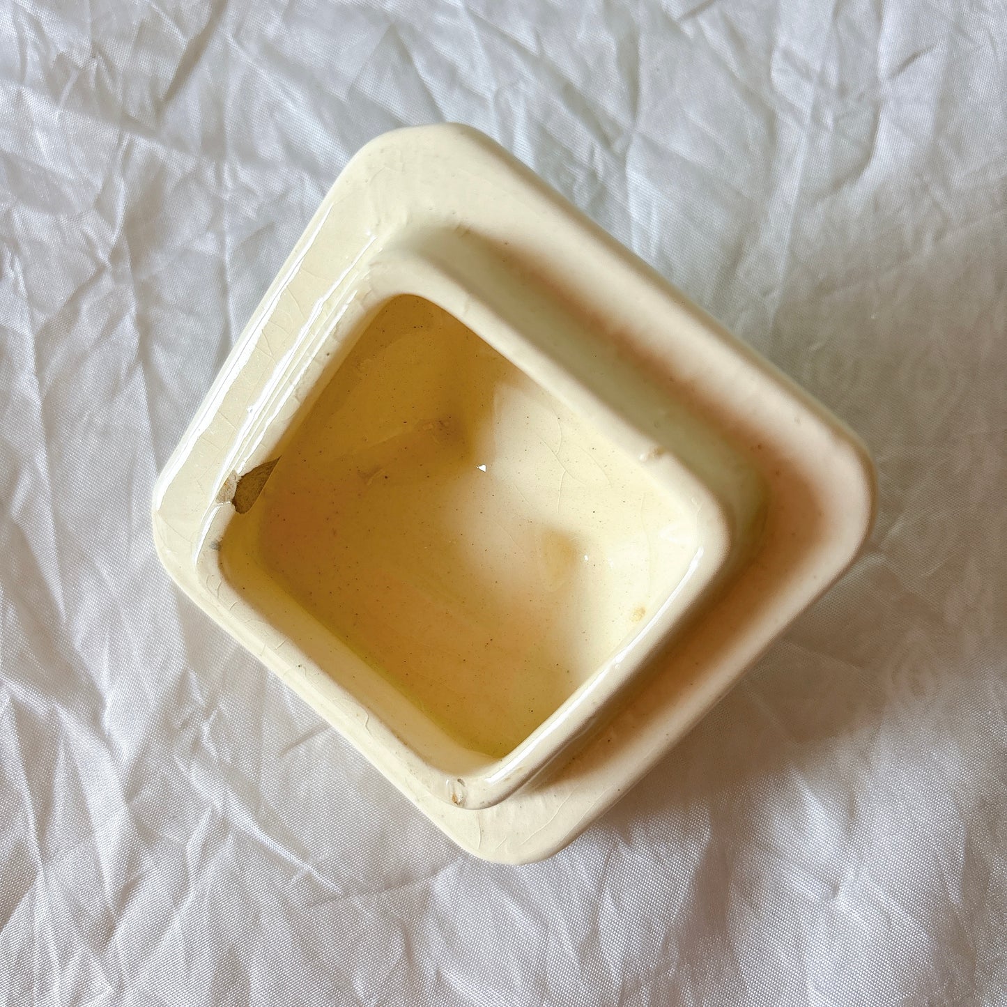 フランスアンティーク　バドンヴィレー　バラ柄陶器キャニスター ブルー　フランスアンティーク食器 ブロカントアンティーク 蚤の市