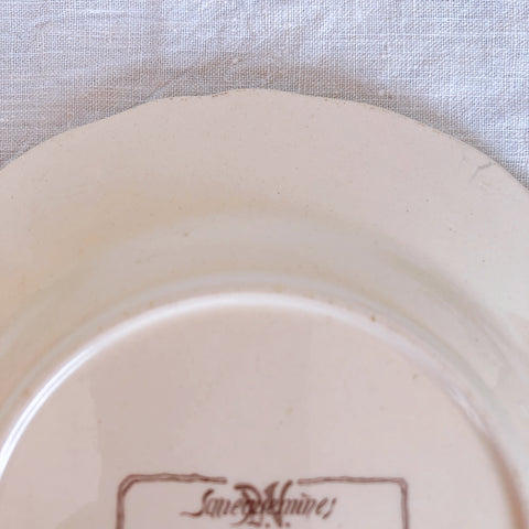 サルグミンヌ sarreguemines アグレスト 平皿 16cm B フランスアンティーク食器 フランス蚤の市・ブロカント