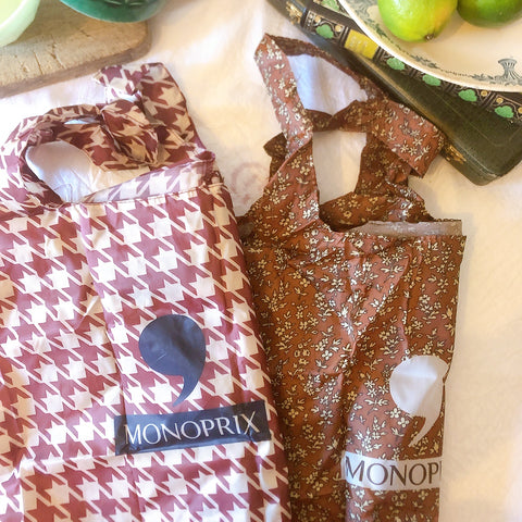 フランス モノプリ（MONOPRIX）エコバック エッフェル塔  フランス土産 フランスエコバック エッフェル塔柄エコバック