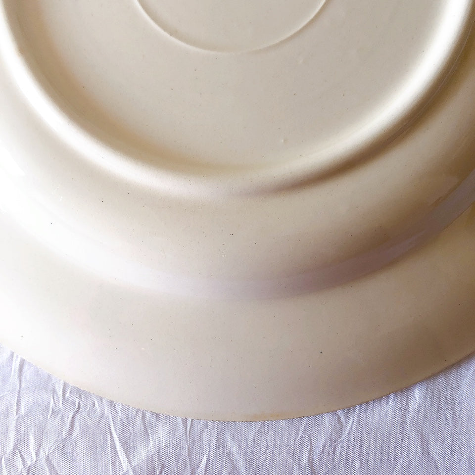 フランスアンティーク ロンシャン LONGCHAMP "Versailles Ennege"ヴェルサイユ　エネジェ クルーズプレート　フランスアンティーク食器 ブロカントアンティーク