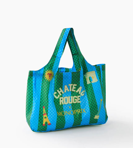 フランス モノプリ（MONOPRIX）エコバック エッフェル塔  フランス土産 フランスエコバック エッフェル塔柄エコバック