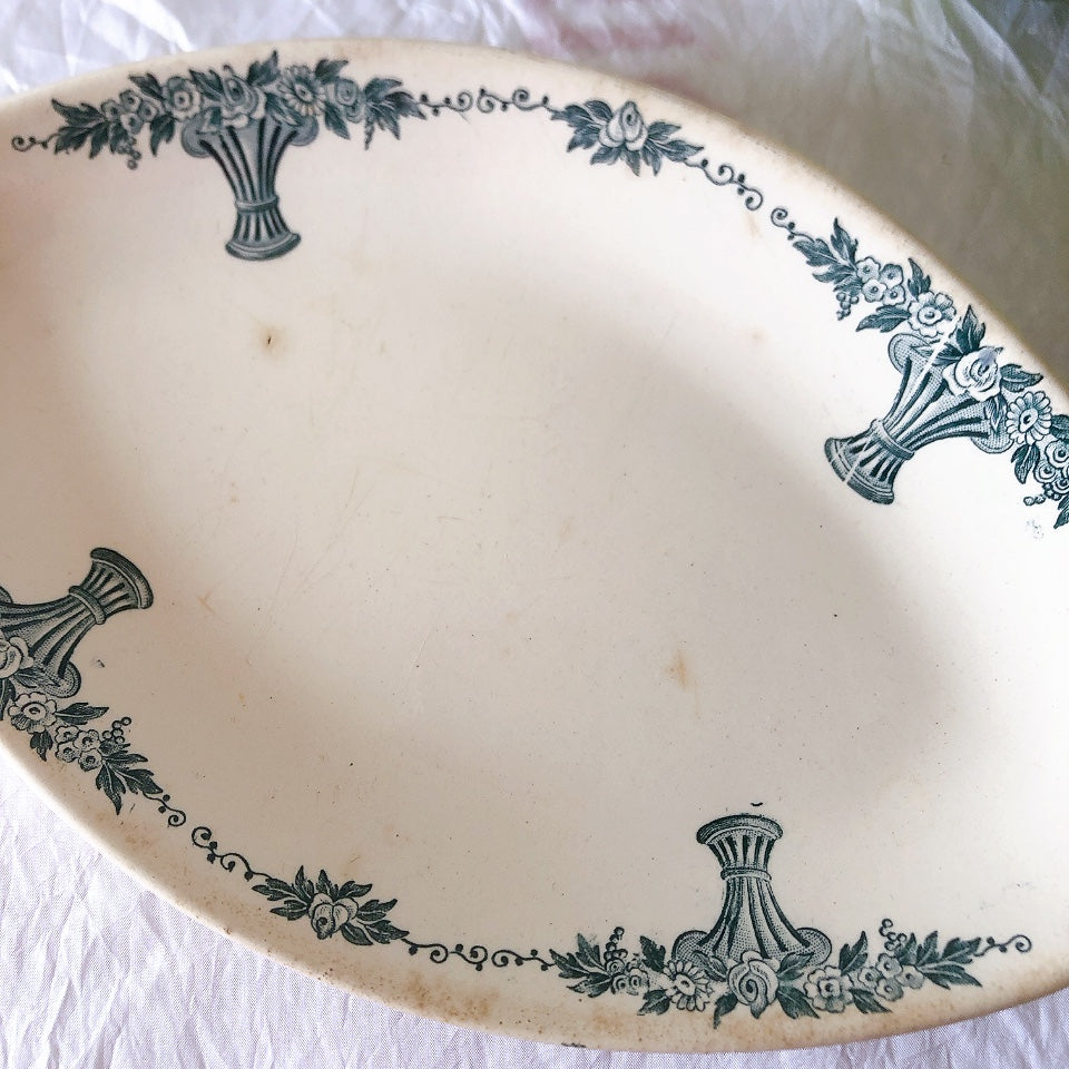 フランスアンティーク ロンシャン LONGCHAMP "Versailles Ennege"ヴェルサイユ　エネジェ ラヴィエ フランスアンティーク食器 ブロカントアンティーク