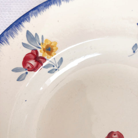 ディゴワンサルグミンヌ 『マリールー』 スーププレート・深皿 Ｅフランスアンティーク・ヴィンテージ食器　ブロカント　蚤の市
