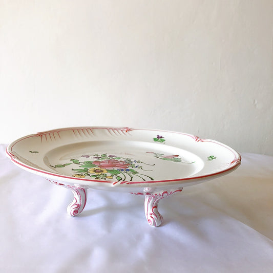 リュネヴィル 猫脚コンポティエ ケーキスタンド " Réverbère"シリーズ フランスアンティーク 蚤の市 ブロカント