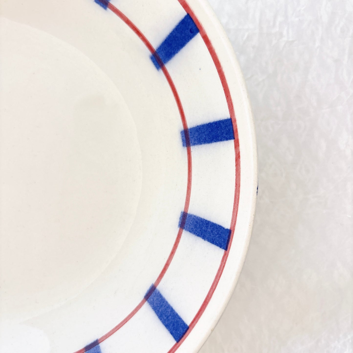 ムーランデルー Moulin des Loups バスク柄 キャロットプレート フランスアンティーク食器 ブロカント 蚤の市
