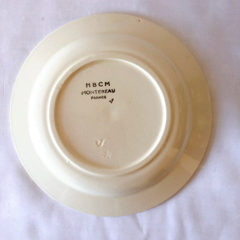 ショワジールロワ　HB & Cie Choisy le Roi『ローズ』ディネット　大皿　ランスアンティーク食器　ブロカントアンティーク　蚤の市