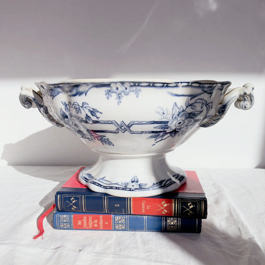 サルグミンヌ sarreguemines サラディエ コンポティエ フランスアンティーク食器 フランス蚤の市・ブロカント