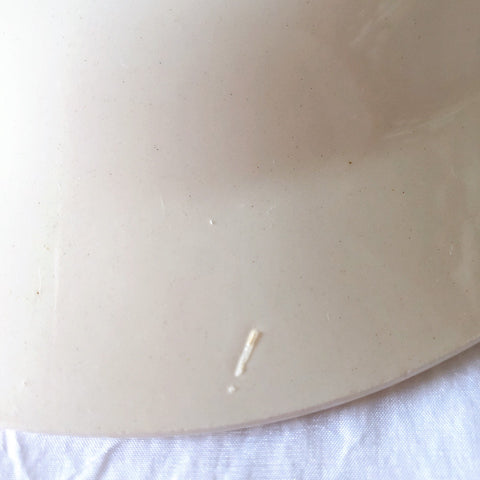 フランスアンティーク　バドンヴィレー　バラ柄スーププレート　深皿　フランスアンティーク食器 ブロカントアンティーク 蚤の市