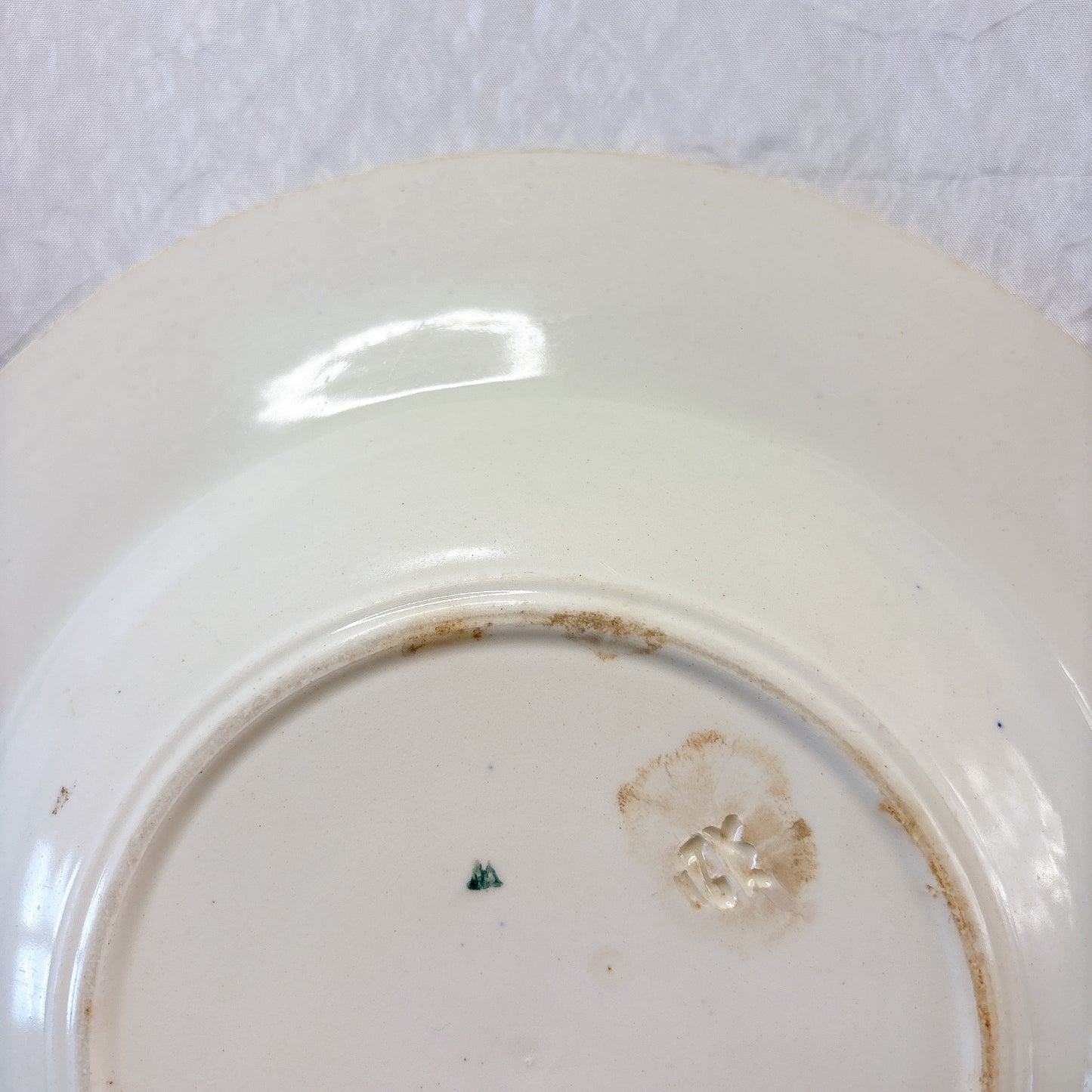 リュネヴィル  マーガレット MARGUERITE スーププレート フランスアンティーク食器　蚤の市　ブロカント