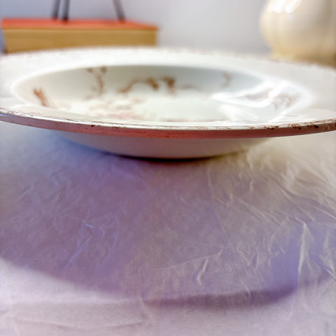 リュネヴィル  マーガレット MARGUERITE スーププレート フランスアンティーク食器　蚤の市　ブロカント