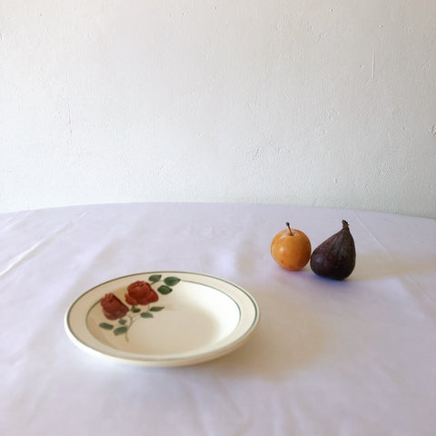 ショワジールロワ　HB & Cie Choisy le Roi『ローズ』ディネット　サラディエ　大皿　ランスアンティーク食器　ブロカントアンティーク　蚤の市