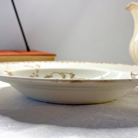 リュネヴィル  マーガレット MARGUERITE スーププレート フランスアンティーク食器　蚤の市　ブロカント