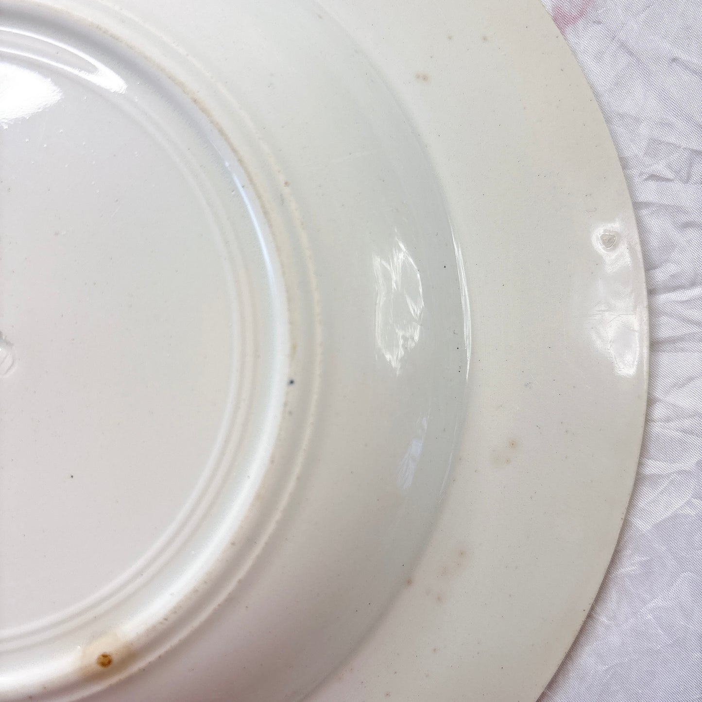 リュネヴィル  マーガレット MARGUERITE スーププレート フランスアンティーク食器　蚤の市　ブロカント