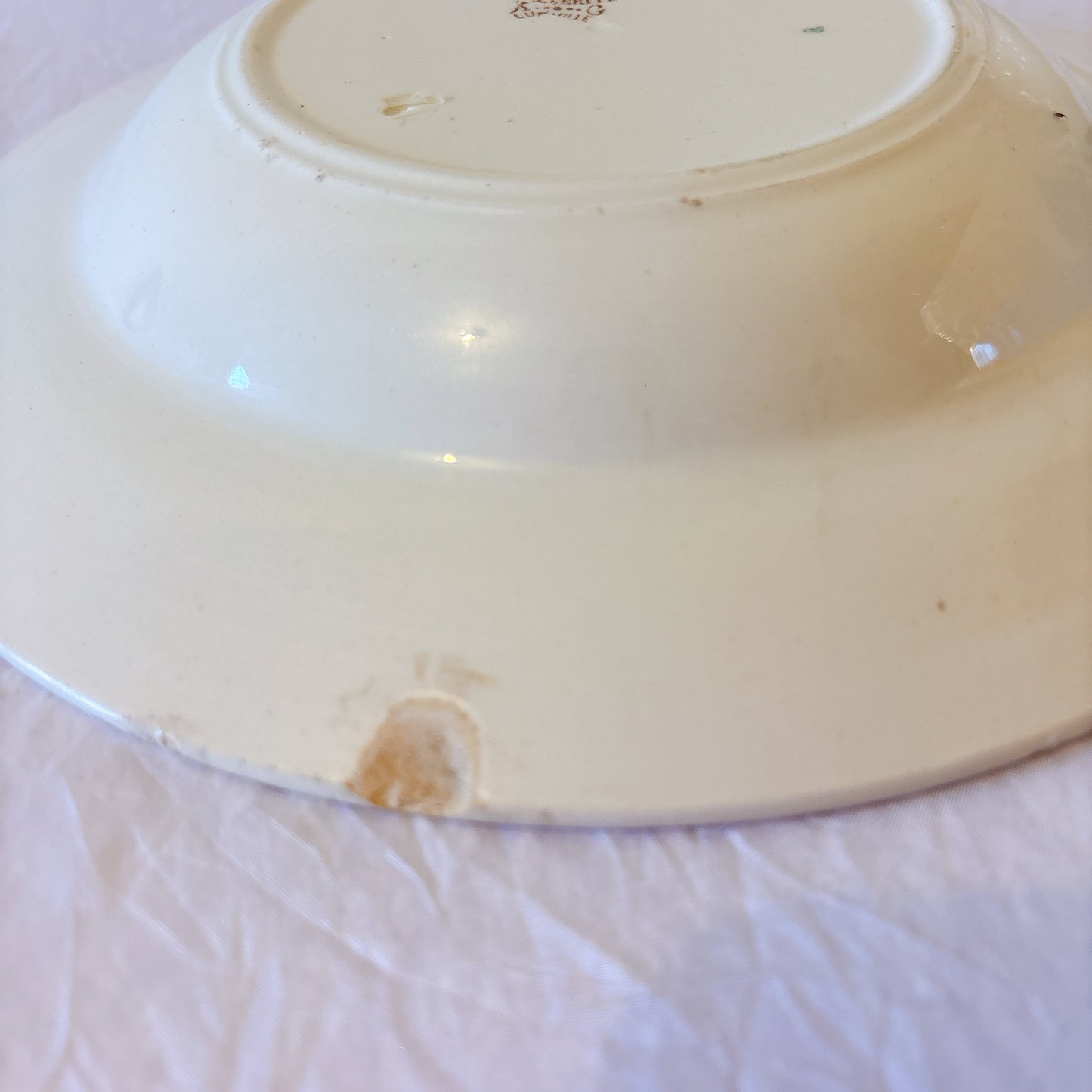 リュネヴィル  マーガレット MARGUERITE スーププレート フランスアンティーク食器　蚤の市　ブロカント