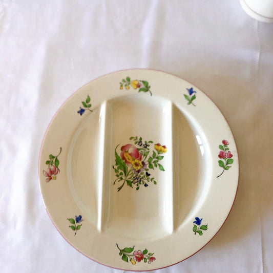 リュネヴィル " Réverbère"シリーズ アスパラプレート Aフランスアンティーク食器 蚤の市 ブロカント