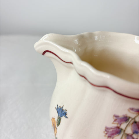 ディゴワンサルグミンヌ Digoin＆sarreguemines アグレスト ミルクポット　フランスアンティーク食器 フランス蚤の市・ブロカント