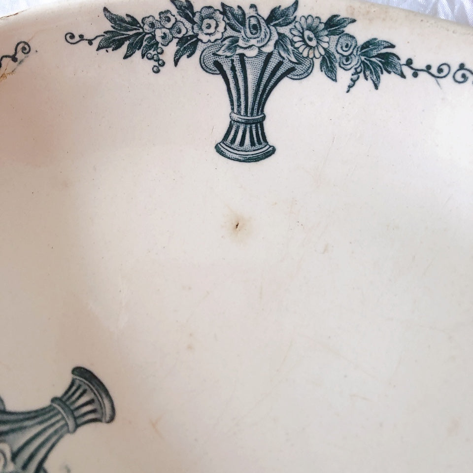 フランスアンティーク ロンシャン LONGCHAMP "Versailles Ennege"ヴェルサイユ　エネジェ ラヴィエ フランスアンティーク食器 ブロカントアンティーク