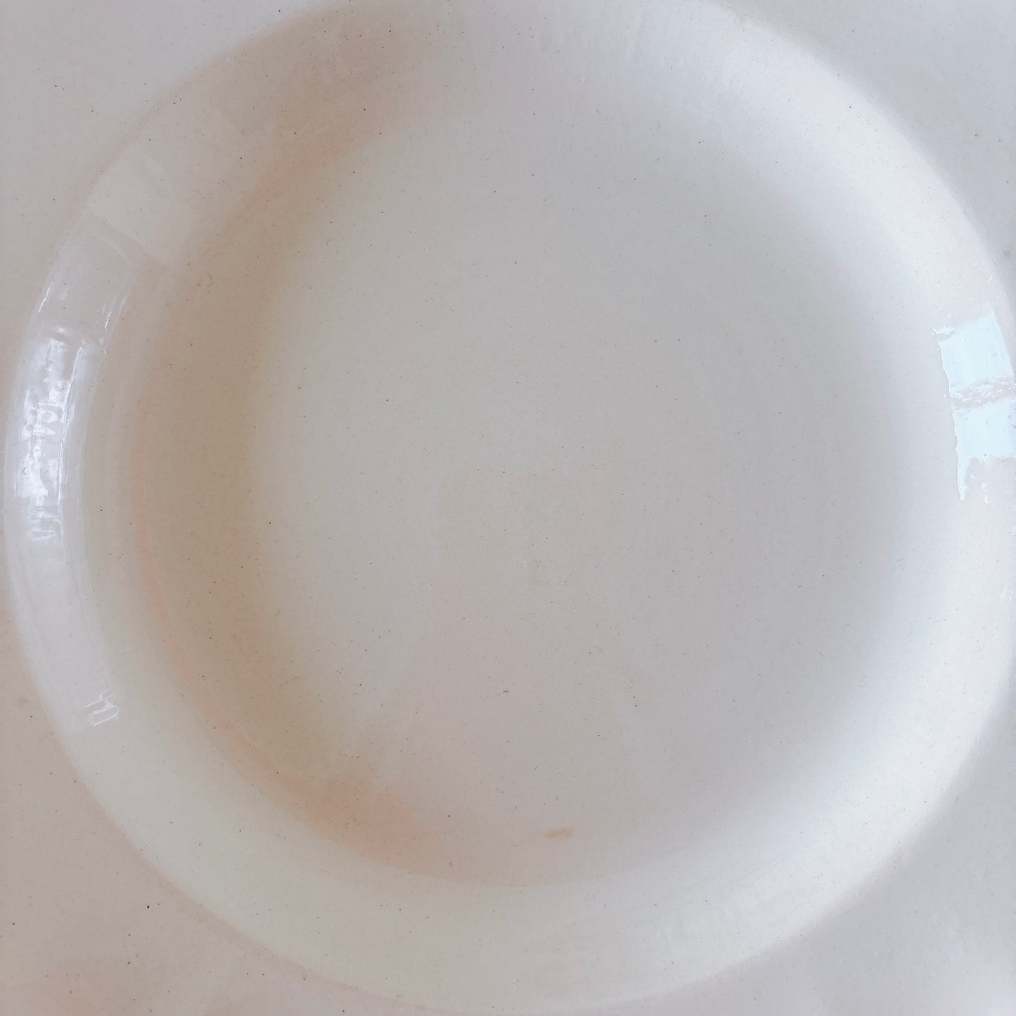 フランス ディゴワン＆サルグミンヌ 花リム スーププレート 深皿 フランスアンティーク食器 ブロカント　蚤の市