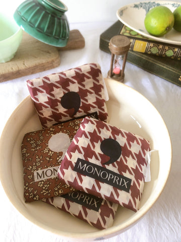 フランス モノプリ（MONOPRIX）エコバック エッフェル塔  フランス土産 フランスエコバック エッフェル塔柄エコバック