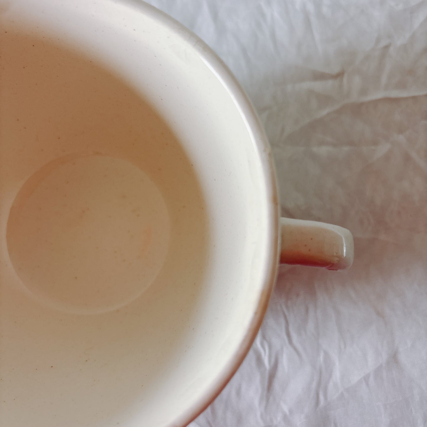 ディゴワンサルグミンヌ バスク柄 コーヒーカップ 200ml『ルージュ・マリン』 フランスアンティーク食器 蚤の市　ブロカント　バスク柄食器