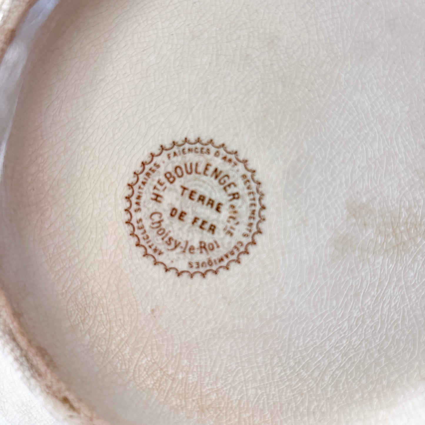 ショワジールロワ HB&Cie LYONNAIS リオネーズ　スーピエール　レギュミエール | フランス アンティーク食器