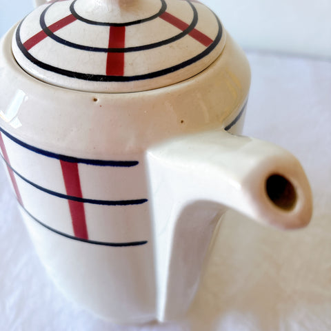 アンティーク コーヒーポット 側面 注ぎ口