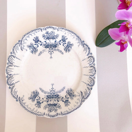 サンタマンアマージュREGENCE(レジャンス) ディナープレート A フランスアンティーク食器 ブロカント 蚤の市