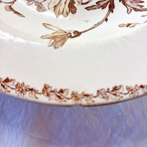 リュネヴィル  マーガレット MARGUERITE スーププレート フランスアンティーク食器　蚤の市　ブロカント