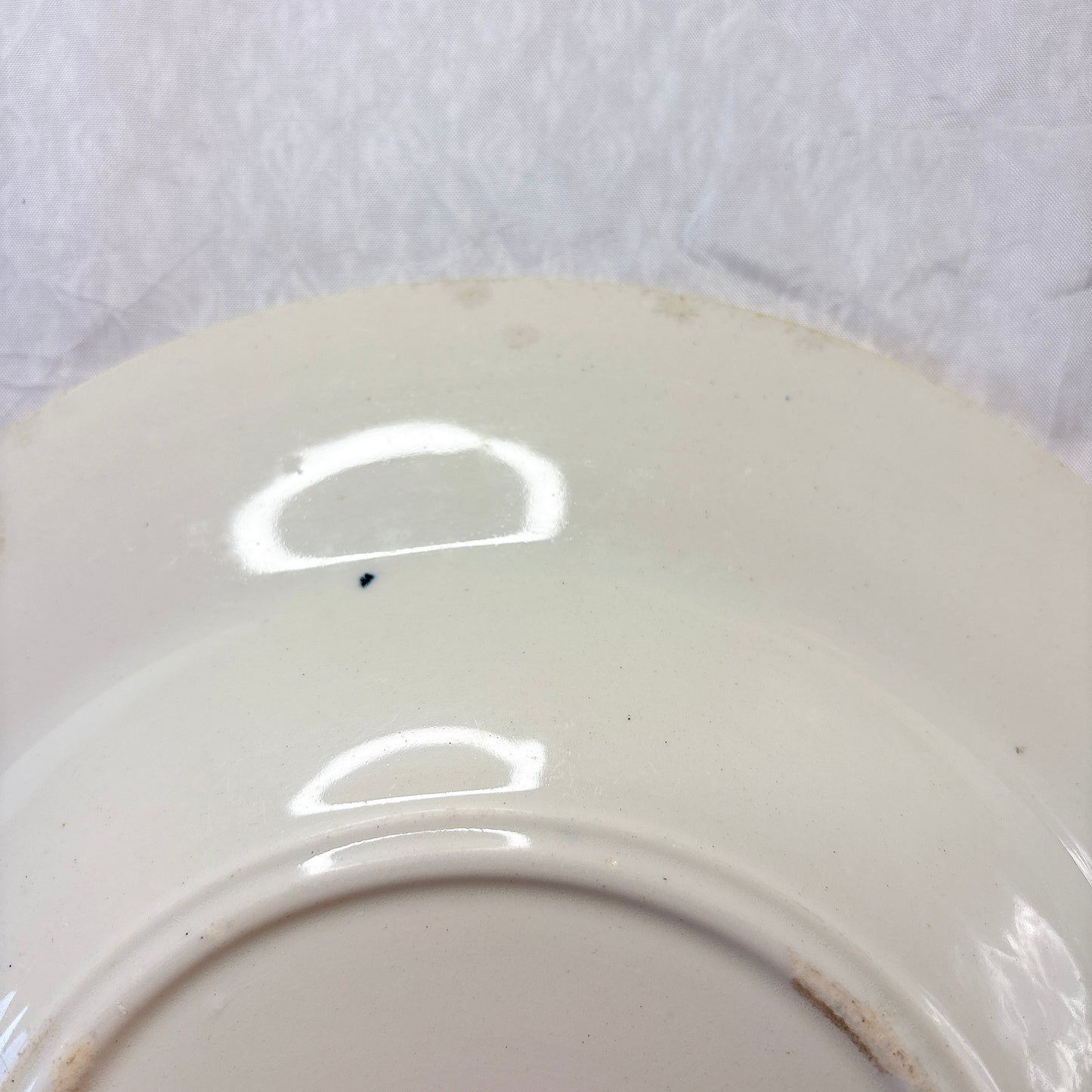 リュネヴィル  マーガレット MARGUERITE スーププレート フランスアンティーク食器　蚤の市　ブロカント