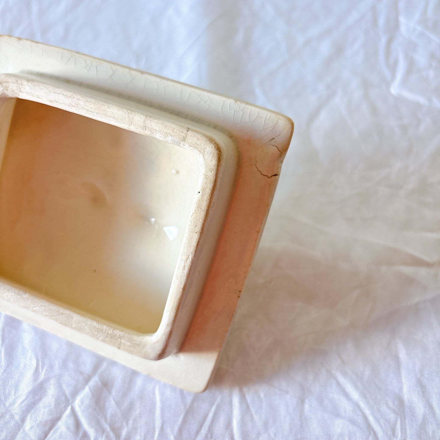 フランスアンティーク Badonviller バドンヴィレー CAFE キャニスター アールデコ 陶器 コーヒー保存容器 フレンチキッチンヴィンテージ